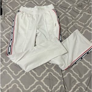 Champion white joggers